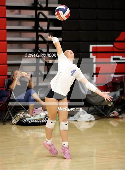 Thumbnail 1 in Coolidge vs Casa Grande (The Florence VB Invitational) photogallery.