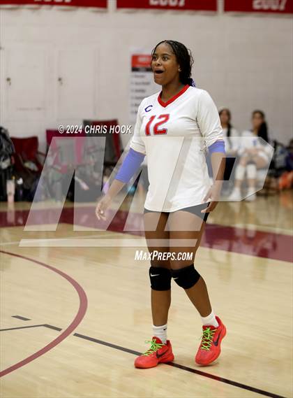 Thumbnail 2 in Coolidge vs Casa Grande (The Florence VB Invitational) photogallery.