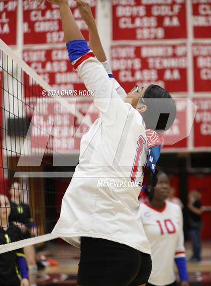 Thumbnail 2 in Coolidge vs Casa Grande (The Florence VB Invitational) photogallery.
