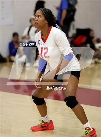 Thumbnail 1 in Coolidge vs Casa Grande (The Florence VB Invitational) photogallery.