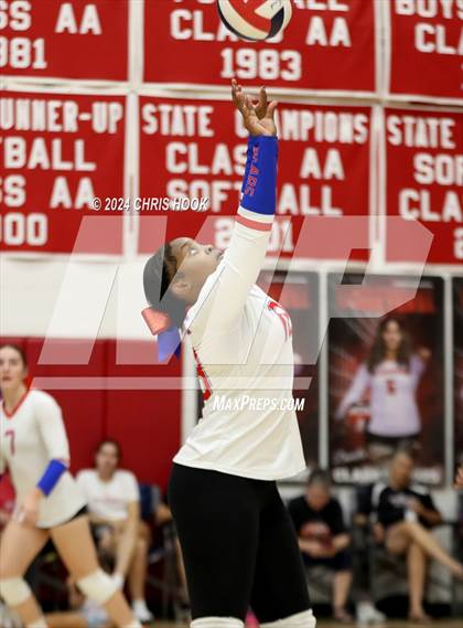 Thumbnail 2 in Coolidge vs Casa Grande (The Florence VB Invitational) photogallery.