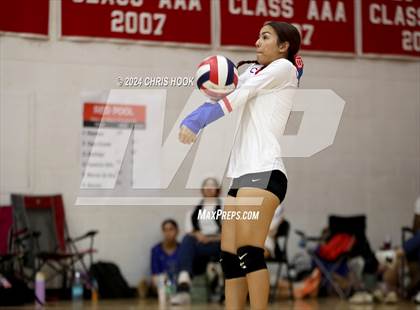 Thumbnail 1 in Coolidge vs Casa Grande (The Florence VB Invitational) photogallery.