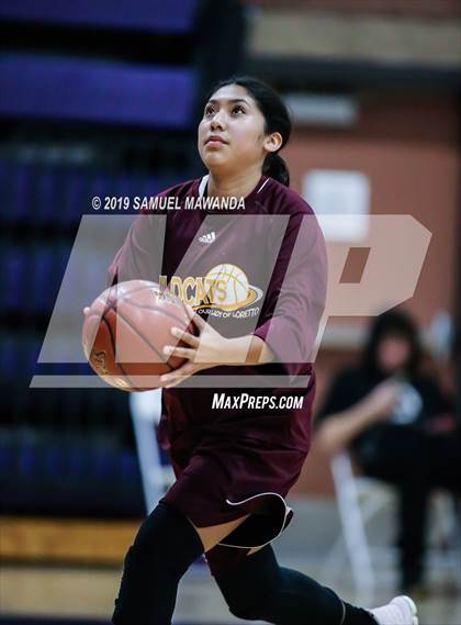 Thumbnail 3 in Ribet Academy vs  Bishop Conaty-Loretto photogallery.