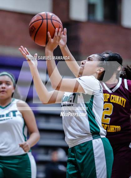 Thumbnail 1 in Ribet Academy vs  Bishop Conaty-Loretto photogallery.