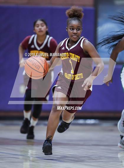 Thumbnail 1 in Ribet Academy vs  Bishop Conaty-Loretto photogallery.