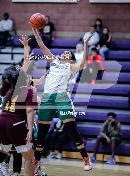 Thumbnail 2 in Ribet Academy vs  Bishop Conaty-Loretto photogallery.