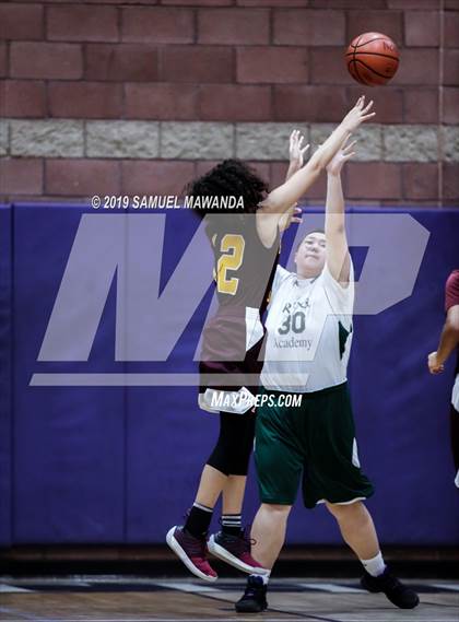 Thumbnail 2 in Ribet Academy vs  Bishop Conaty-Loretto photogallery.