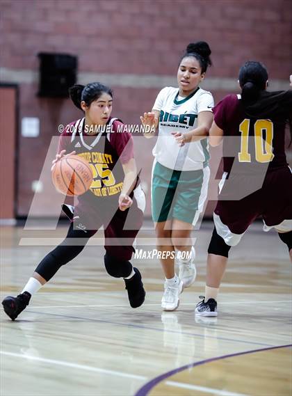 Thumbnail 1 in Ribet Academy vs  Bishop Conaty-Loretto photogallery.