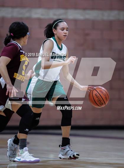 Thumbnail 2 in Ribet Academy vs  Bishop Conaty-Loretto photogallery.
