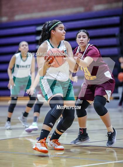 Thumbnail 2 in Ribet Academy vs  Bishop Conaty-Loretto photogallery.
