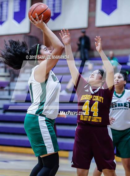 Thumbnail 3 in Ribet Academy vs  Bishop Conaty-Loretto photogallery.