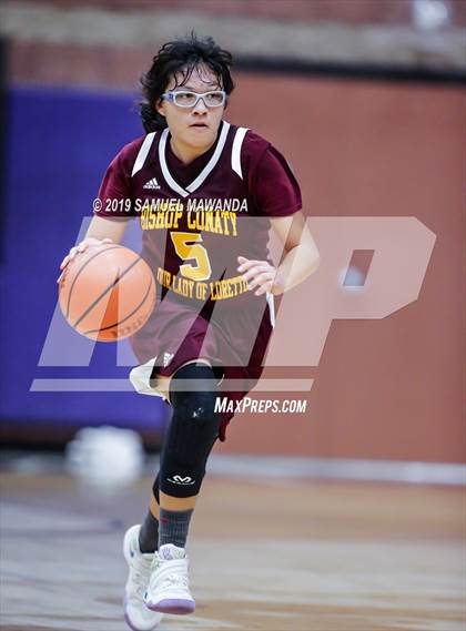 Thumbnail 2 in Ribet Academy vs  Bishop Conaty-Loretto photogallery.