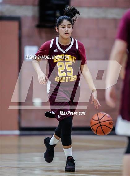 Thumbnail 1 in Ribet Academy vs  Bishop Conaty-Loretto photogallery.