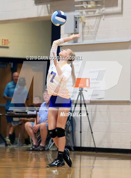 Thumbnail 2 in Swansboro vs Richlands (Joseph L. Beasley Spikefest) photogallery.
