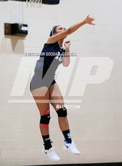 Thumbnail 1 in Swansboro vs Richlands (Joseph L. Beasley Spikefest) photogallery.