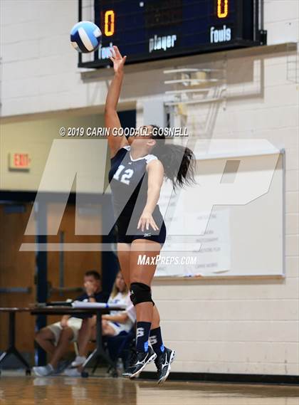 Thumbnail 3 in Swansboro vs Richlands (Joseph L. Beasley Spikefest) photogallery.
