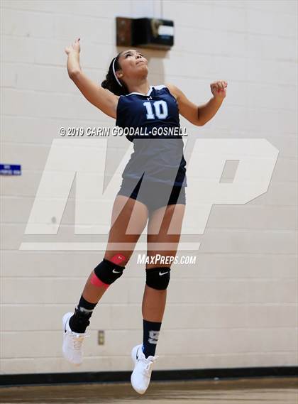 Thumbnail 2 in Swansboro vs Richlands (Joseph L. Beasley Spikefest) photogallery.