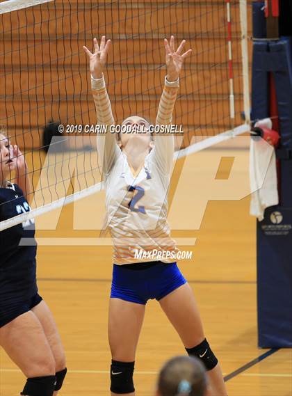 Thumbnail 3 in Swansboro vs Richlands (Joseph L. Beasley Spikefest) photogallery.