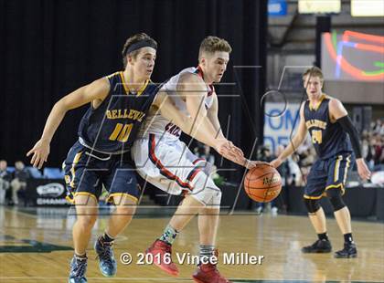 Thumbnail 1 in Kennedy Catholic vs Bellevue (WIAA 3A Quarterfinal)  photogallery.