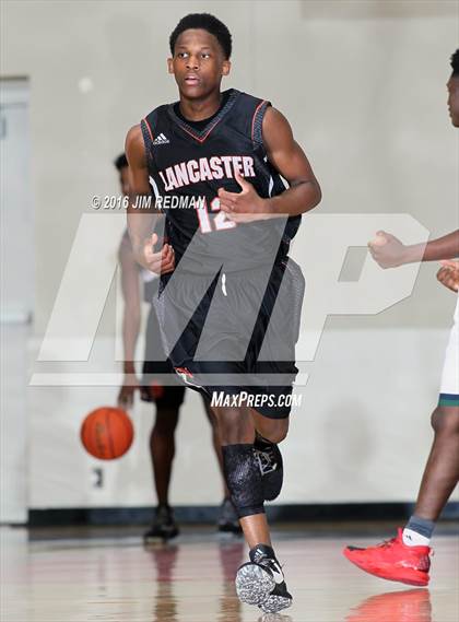 Thumbnail 2 in College Park vs. Lancaster (McDonald's Texas Invitational) photogallery.