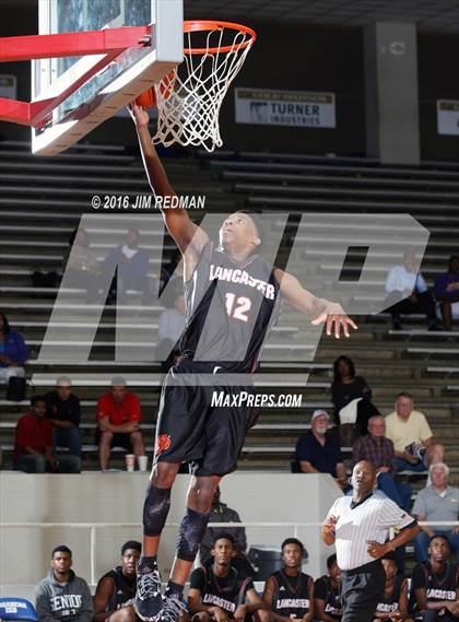 Thumbnail 2 in College Park vs. Lancaster (McDonald's Texas Invitational) photogallery.