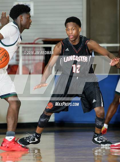 Thumbnail 1 in College Park vs. Lancaster (McDonald's Texas Invitational) photogallery.