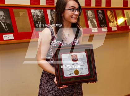 Thumbnail 2 in MaxPreps Fortitude Athlete of Year - Julia Toby  photogallery.