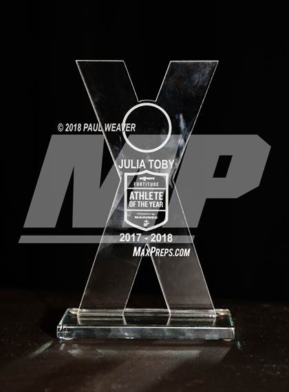Thumbnail 1 in MaxPreps Fortitude Athlete of Year - Julia Toby  photogallery.