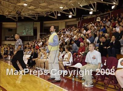 Thumbnail 2 in Christ the King vs Ursuline Academy (Spalding Hoophall Classic) photogallery.