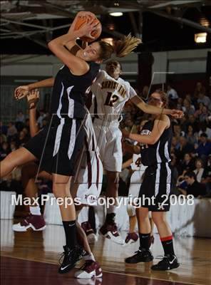 Thumbnail 3 in Christ the King vs Ursuline Academy (Spalding Hoophall Classic) photogallery.
