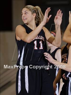 Thumbnail 2 in Christ the King vs Ursuline Academy (Spalding Hoophall Classic) photogallery.