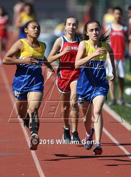 Thumbnail 1 in Santa Clara vs Saratoga (Dual Track Meet) photogallery.