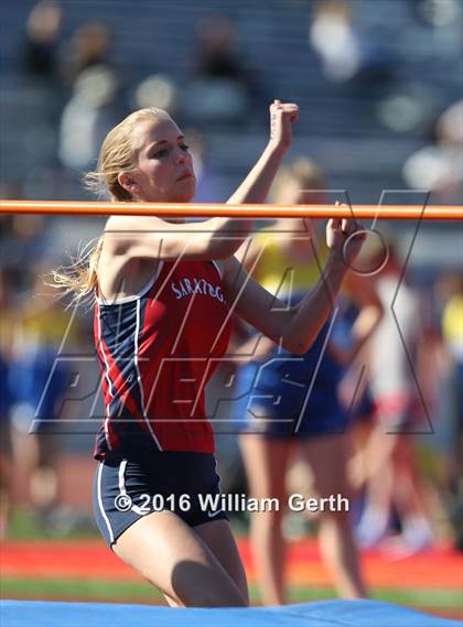 Thumbnail 3 in Santa Clara vs Saratoga (Dual Track Meet) photogallery.
