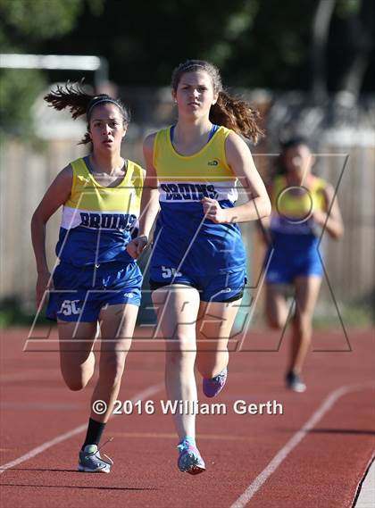 Thumbnail 2 in Santa Clara vs Saratoga (Dual Track Meet) photogallery.