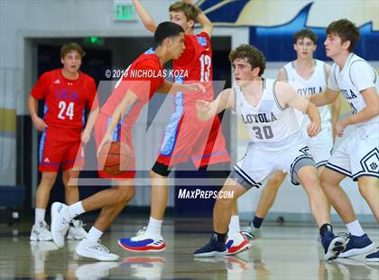 Thumbnail 1 in Loyola vs. Los Alamitos (St. John Bosco-Gahr Classic) photogallery.