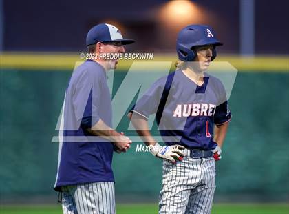 Thumbnail 2 in Aubrey vs. Van Alstyne (UIL 4A Baseball Regional Quarterfinal) photogallery.