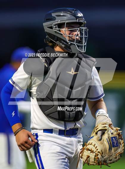 Thumbnail 3 in Aubrey vs. Van Alstyne (UIL 4A Baseball Regional Quarterfinal) photogallery.