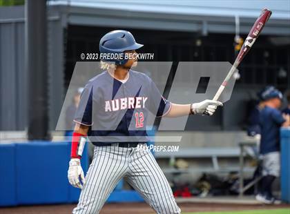 Thumbnail 3 in Aubrey vs. Van Alstyne (UIL 4A Baseball Regional Quarterfinal) photogallery.