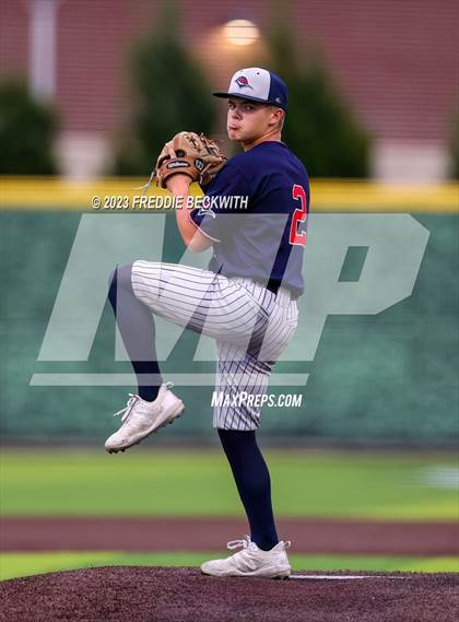 Thumbnail 3 in Aubrey vs. Van Alstyne (UIL 4A Baseball Regional Quarterfinal) photogallery.
