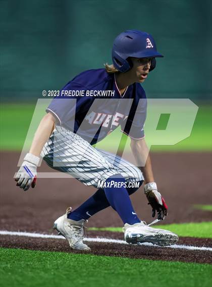 Thumbnail 1 in Aubrey vs. Van Alstyne (UIL 4A Baseball Regional Quarterfinal) photogallery.