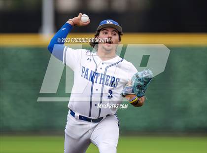 Thumbnail 3 in Aubrey vs. Van Alstyne (UIL 4A Baseball Regional Quarterfinal) photogallery.