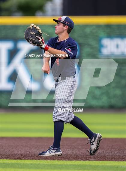 Thumbnail 3 in Aubrey vs. Van Alstyne (UIL 4A Baseball Regional Quarterfinal) photogallery.