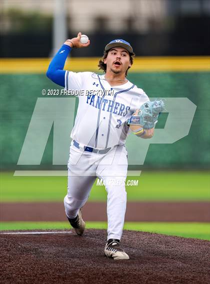 Thumbnail 1 in Aubrey vs. Van Alstyne (UIL 4A Baseball Regional Quarterfinal) photogallery.