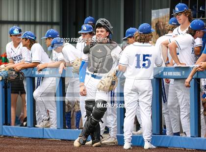 Thumbnail 3 in Aubrey vs. Van Alstyne (UIL 4A Baseball Regional Quarterfinal) photogallery.