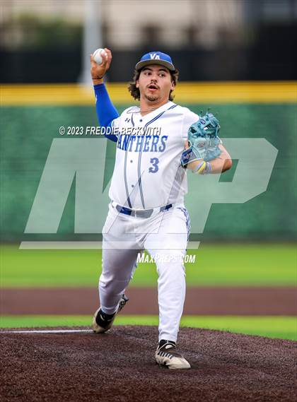 Thumbnail 3 in Aubrey vs. Van Alstyne (UIL 4A Baseball Regional Quarterfinal) photogallery.