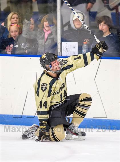 Thumbnail 3 in Westminster vs Kimball Union Academy (Flood-Marr Tournament Final) photogallery.