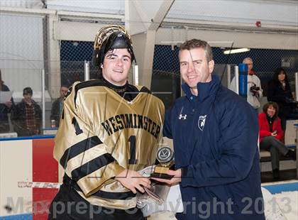 Thumbnail 1 in Westminster vs Kimball Union Academy (Flood-Marr Tournament Final) photogallery.