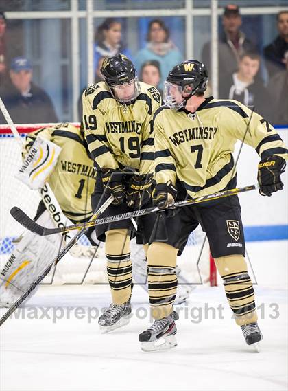 Thumbnail 1 in Westminster vs Kimball Union Academy (Flood-Marr Tournament Final) photogallery.