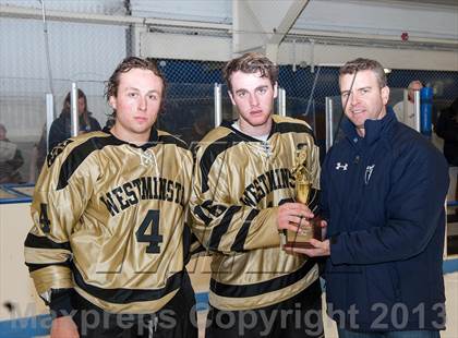 Thumbnail 1 in Westminster vs Kimball Union Academy (Flood-Marr Tournament Final) photogallery.