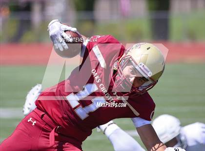 Thumbnail 2 in Eastside Catholic vs. Oaks Christian (Honor Bowl) photogallery.